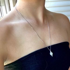 Vince Camuto silver pendant necklace